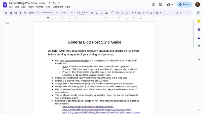 We Write Fintech style guide